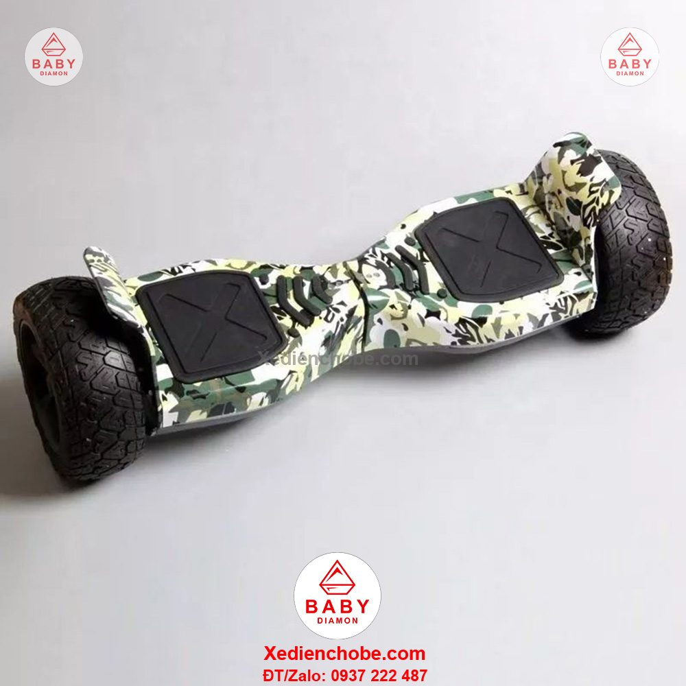 Xe điện cân bằng địa hình Off Road Hummer H1 8.5 inch